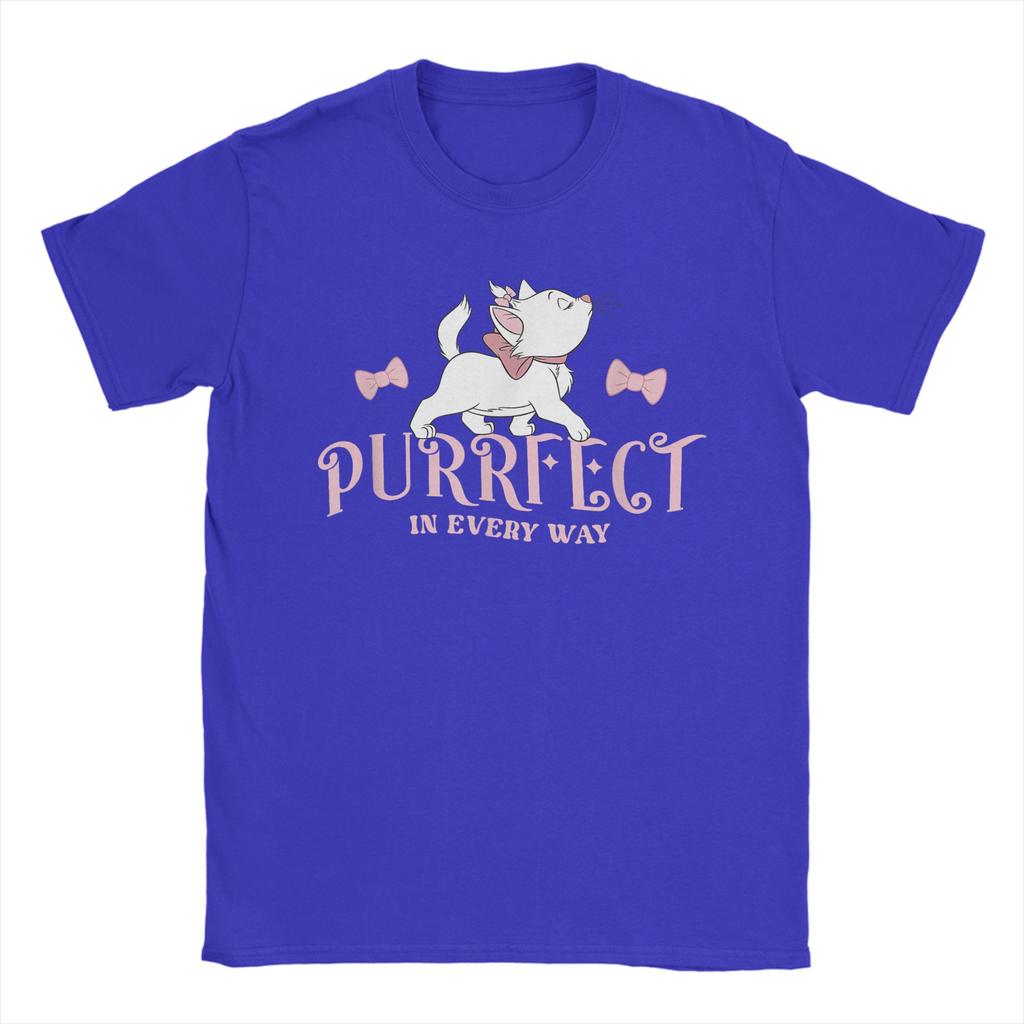 Men The Aristocats Elegant Marie Purrfect In Every Way T Shirts Cotton Clothes Novelty Short Sleeve Round Neck Tees Gift Idea