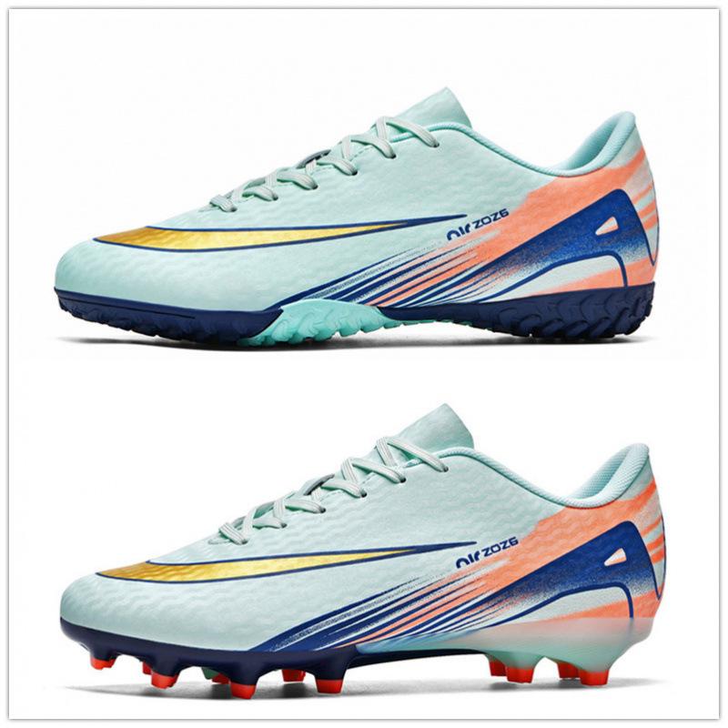 New Low-top Ronaldo Children's Football Shoes Boys Teenagers Students Women TF Broken Nails AG Long Nails Football Shoes