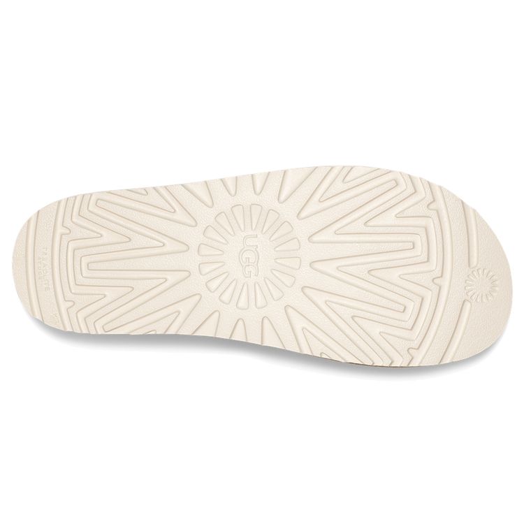 UGG Goldenstar Tolaers kuskinn Sandaler med én rem og åpen tå Sportsmote Damesandaler Grå 1117954-MSSD