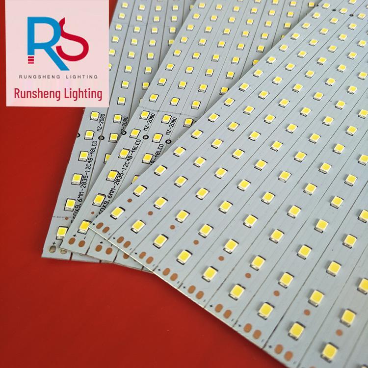 

2835 Светодиодная люминесцентная лампа Алюминиевая базовая пластина Световая планка для ламп T5/T8 282*9.6*1.0