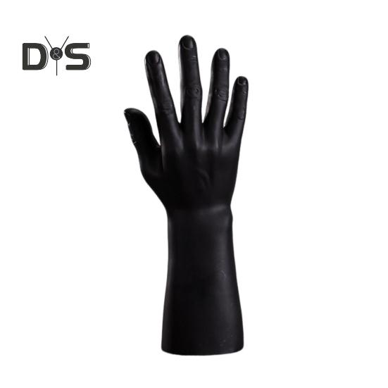 

Мужская модель часов браслет кольцо держатель ручная витрина ювелирный органайзер держатель для спальни магазин прилавок Right Hand чёрный