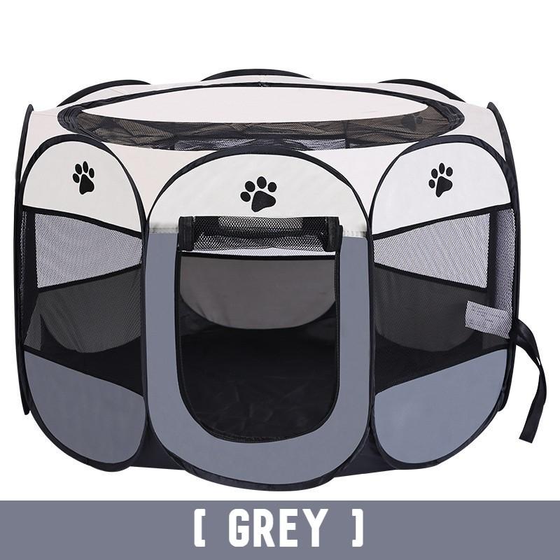 Portable Pet Safe Tent  Foldable Lightweight Pet Playpen Outdoor Travel Waterproof Dogs & Cats Fence