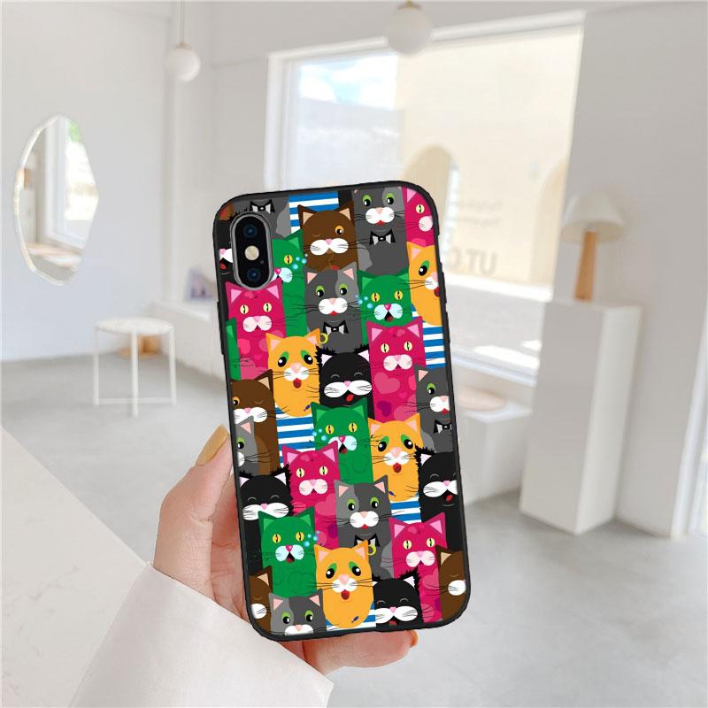 FM15 Cat Kitten Meow Soft Shell Phone Case for Xiaomi Poco C40 C50 C51 C55 C65 C71 C75 F3 F5 F6 F7 M2 M3 Pro Ultra