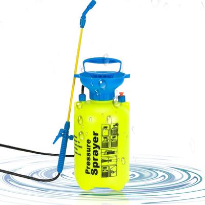 5L Garden Pressure Sprayer with Adjustable Strap Efficient Water Pump for Gardening and Cleaning Tasks