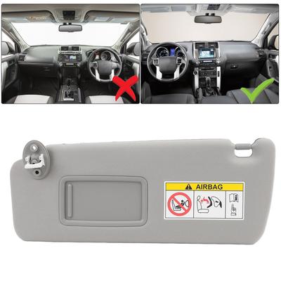 Sun Visor Assembly Improved Clear Visibility Car Sun Visor Scratch Resistant Anti Aging for   2010 To 2025
