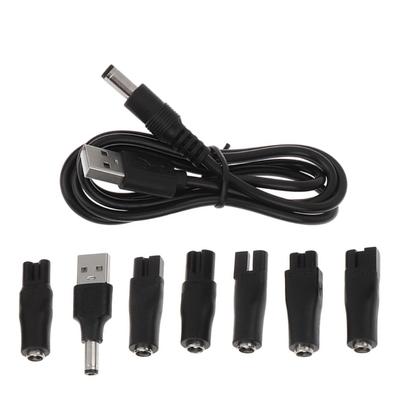 USB Adapter Charging Cord Converter for Hair Clippers Shavers and Beauty Gadgets Practical Beard Trimmers Power Cable