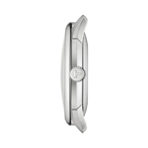 TISSOT Chemin des Tourelles Watch with Bracelet, Blue Dial, Officially Imported, Men's, T1394071104800