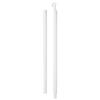 White Plastic Blind Wand for Vertical Blinds, 24" Long with Easy To Use Hooks, Home and Office Window Decoration