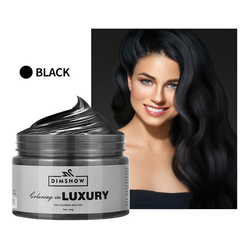 

Dimshow Hair Color Wax For Men & Women Hair Clay One-Time Temporary Styling Dye Cream Easy Wash Hair Beard Color