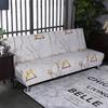Modern Print Sofa Bed Covers Armless Sofa Cover For Living Room Folding Sofa Elastic Couch Covers Futon Cover For Home Use Hotel