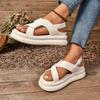 Fashion Women's Wedge Sandals NEW Summer New Fashion Casual Comfortable Peep Toe Platform Sandals Elegant Women Heels