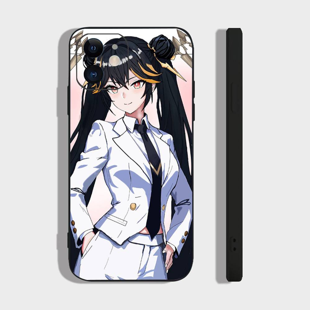 

Lucia Pyroath Анимированный Игровой Чехол Для Телефона P-Punishing Gray Raven Для IPhone 17 Air 16 15 14 13 Pro Max 11 12 Черный Силиконовый Чехол IPHONE 13PROMAX