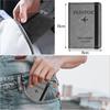 Passport Travel Domestic and International Travel Waterproof and Stain Elastic Band Overseas Business Overseas Waterproof and Stain Resistant [VEAGIA]