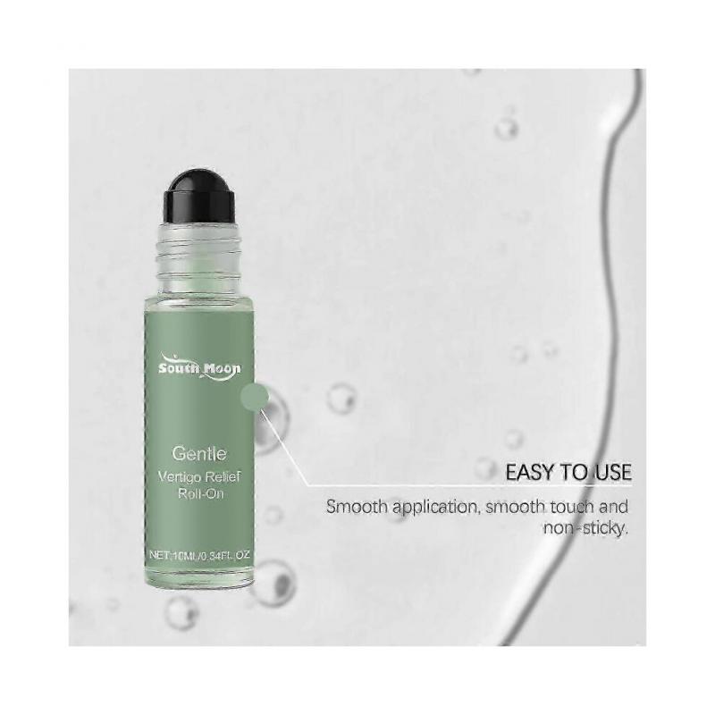 3X Anti-yrsel Roll-on, Vertigo Ease Roller 10 ml, Naturliga & Snabbtverkande Eteriska Oljor för Stöd vid Vertigo och Yrsel