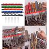 5Pcs Screwdriver Organizer and Wrench Organizer Hand Tool Holder Plastic Rail Wrench Hanger Wall Mount Rack for Garage