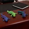 3D Printed Chameleon Articulated Lizard Model with Movable Joints Flexible Chameleon Fidget Toy for Stress Relief Home Office Desk Decoration