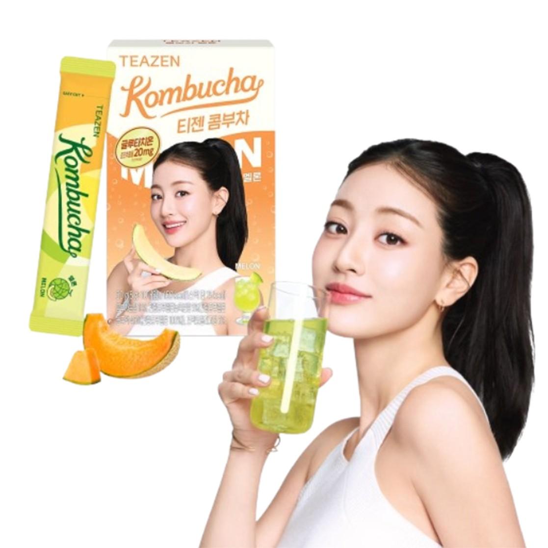 

TEAZEN Kombucha Melon Glutathione (10 Sticks / 30 Sticks) 10pcs x 1 box