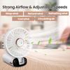 USB-wiederaufladbarer Handventilator Kleiner tragbarer leiser Schreibtischventilator