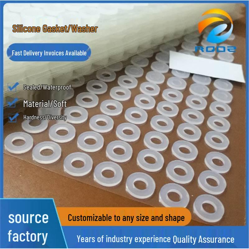Food-Grade Silicone Waterproof Leak-Proof O-Ring Cap Gasket, High-Temperature Resistant