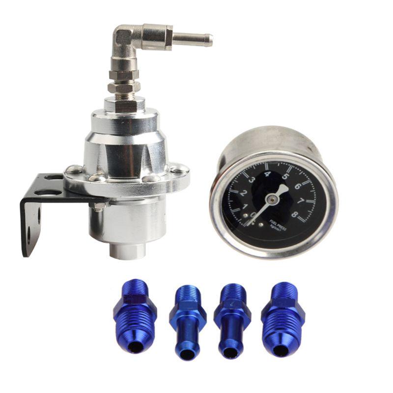 Pressure Regulator Universal Gas Oil Injection with Gauge Install Tool