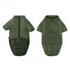 Large Dog Winter Apparel New Cross Border Pet Dog Cotton Padded Coat Fleece Lined Two Legged Clothing