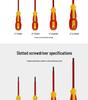 9-Piece Insulated Screwdriver Set - Electrician's Repair Tool with Slotted & Phillips Heads