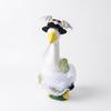 Plush Spiders Porch Goose Costume Bat Wings Lawn Goose Clothes  Yard Ornaments