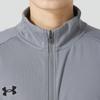 Under Armour Logo Knitted Jacket And Jogger Pants Casual Sports Set Men Sets Gray 23600304-014+23600704-014