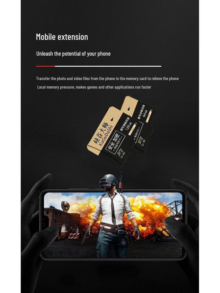 High-Speed 128GB Dashcam & Surveillance SD Card