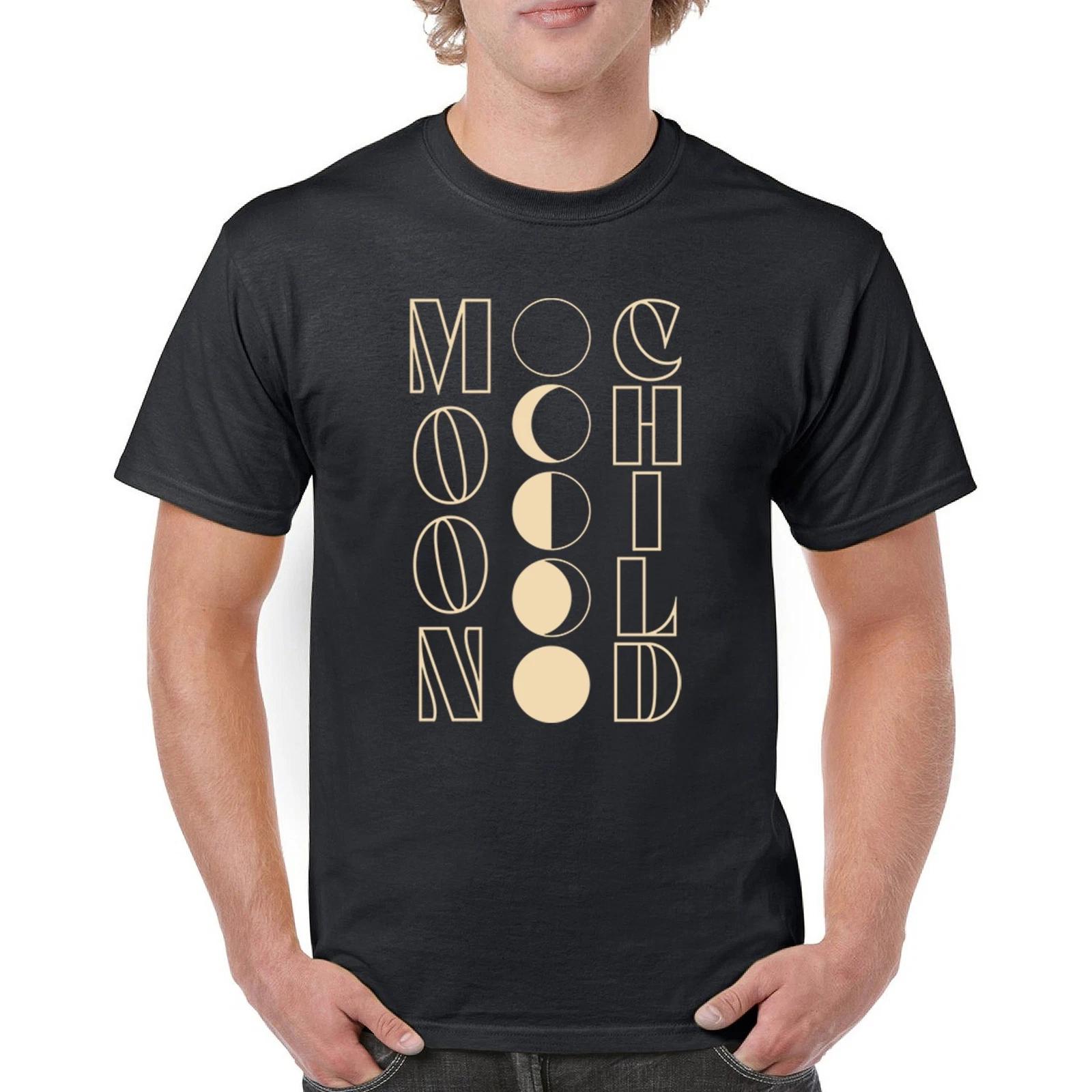 Moon Child kids boys T-Shirt Astrology Lunar Cycle Spiritual Zodiac Sign Tee 150