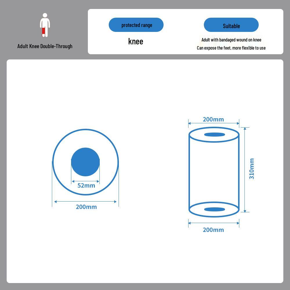 Waterproof Shower Cover for Plaster or PICC Line Protection