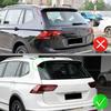 Spoiler Posteriore da Tetto ad Ala per Volkswagen VW Tiguan MK2 R R-Line 2017-2023 Spoiler Posteriore ad Ala Kit Carrozzeria Auto