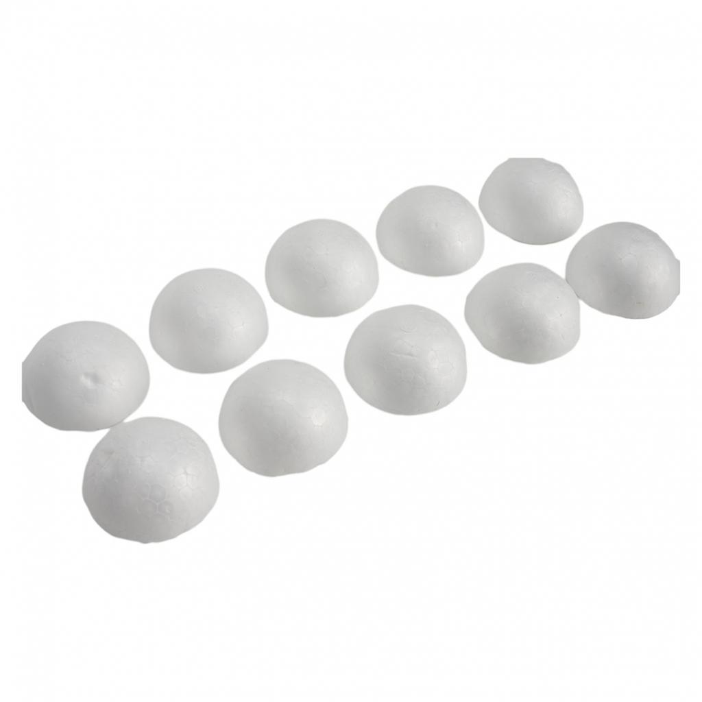 10PCS Foam Hemisphere Balls for Wedding Decor and Custom Floral Crafts