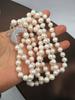 AA-grade 90 Cm Long Freshwater Pearl Necklace 7-8 Mm Round Sweater Pearl with Butterfly Accessories Good Quality Nature Necklace