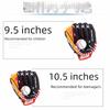 10.5/11.5/12.5in Softball Gloves PU Leather Batting Gloves Baseball Glove  Training Practice