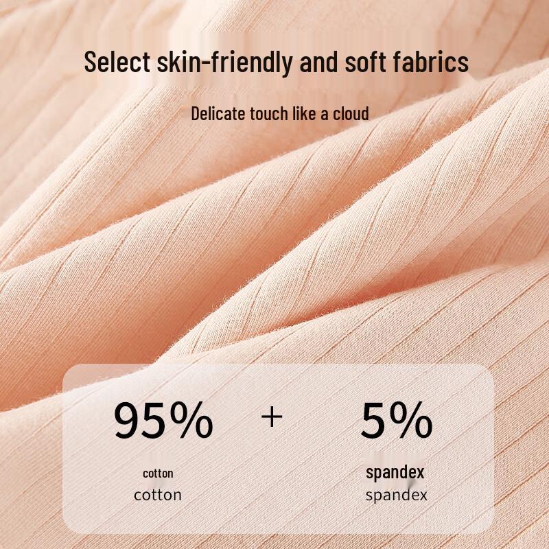 Audiffren Women's 5-Pack Pure Cotton Seamless Mid-Waist Briefs - Individually Wrapped 2025 Style