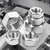 170pcs M3-0.5 Hex Nuts 304 Stainless Steel High Strength Anti-Rust Nut Kit for Machinery, Electronics, Furniture