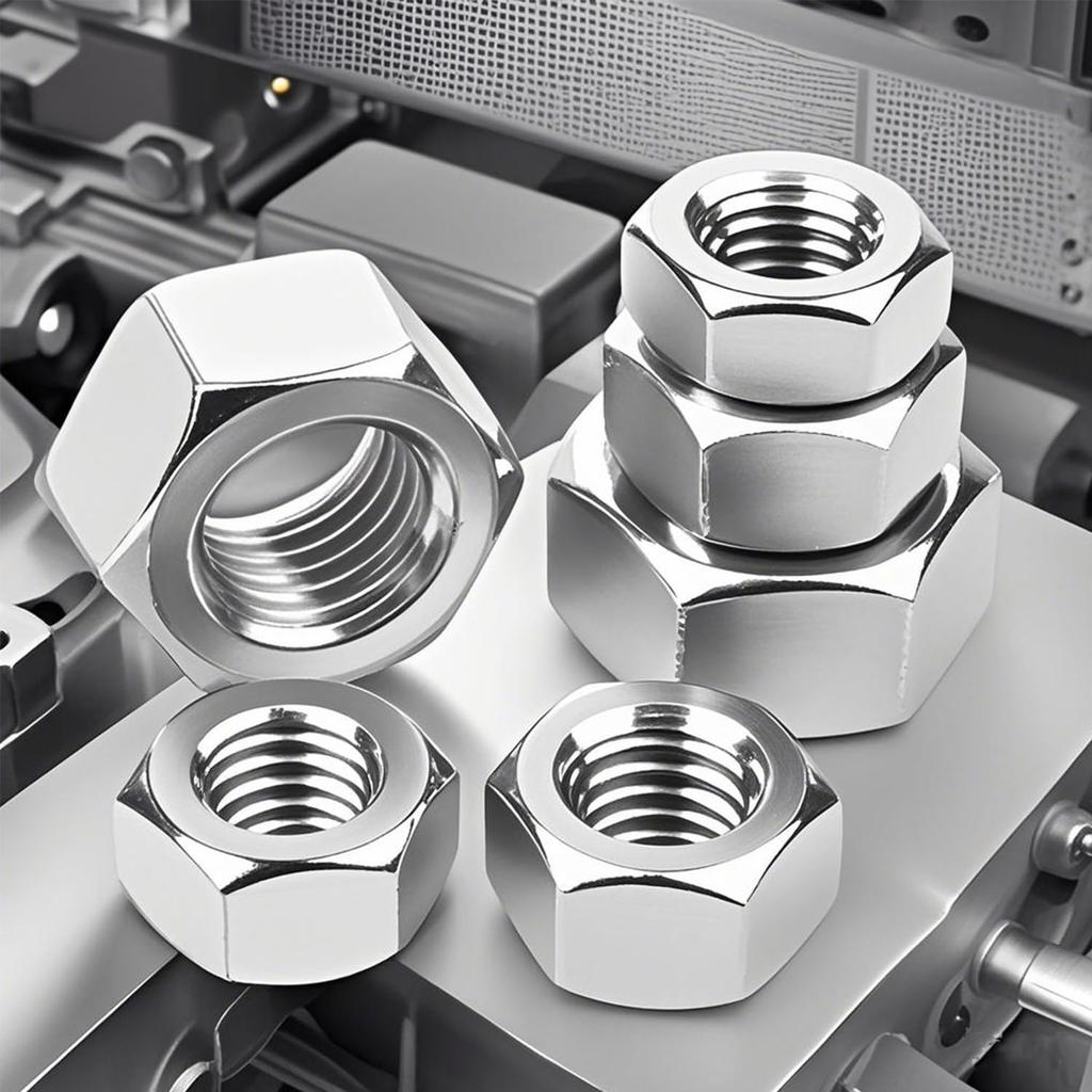 170pcs M3-0.5 Hex Nuts 304 Stainless Steel High Strength Anti-Rust Nut Kit for Machinery, Electronics, Furniture