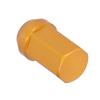 20pcs Wheel Lug Nuts M12x1.5 Thread 1.3in Height 7075 T6 Aluminum Locking Lug NutsGold
