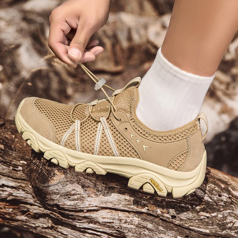 Mesh Hiking Shoes for Men Lightweight Anti-Slip Trekking Sneakers Men Women Outdoor Mountain Climbing Shoes Botas De Caminhada