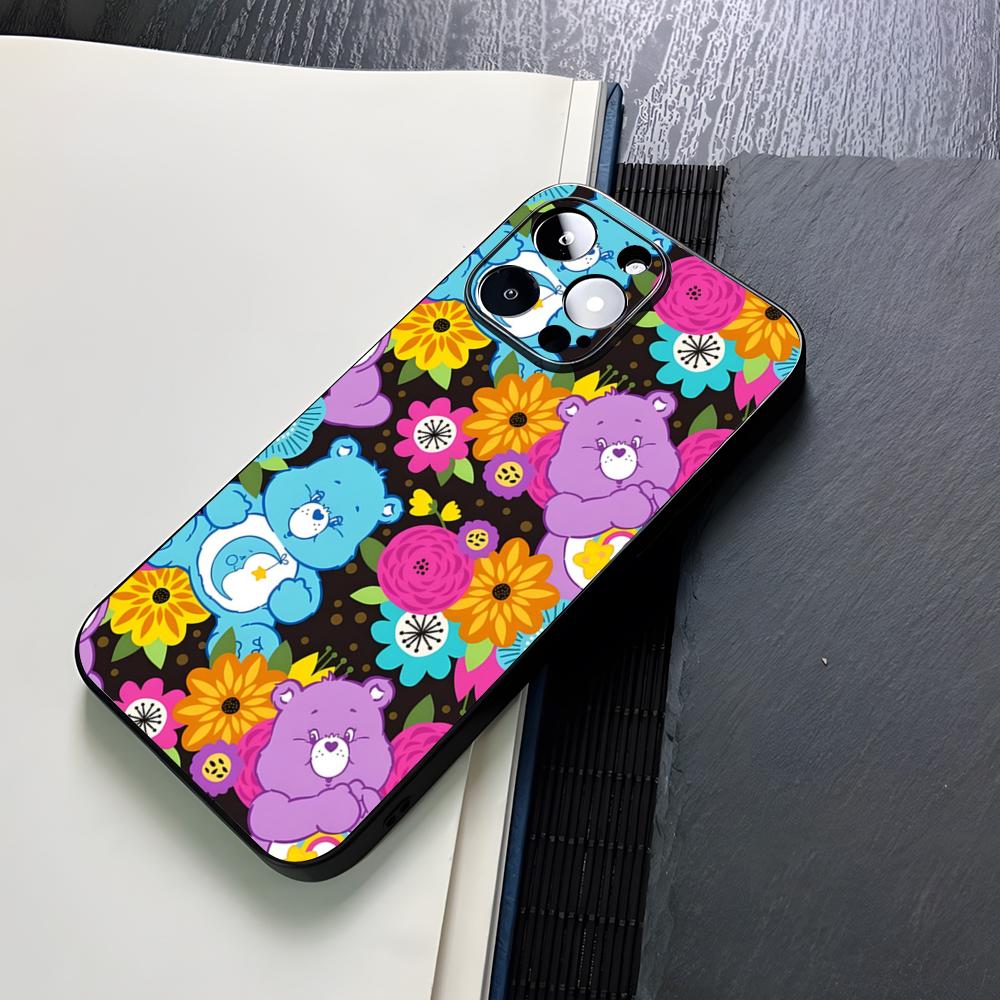 Cute Care Bearss Phone Case For Iphone 16 15 12 14 Se 2020 16 Pro Picture Printing/pattern Max 11 13 Xr X Xs Mini Plus Funda She