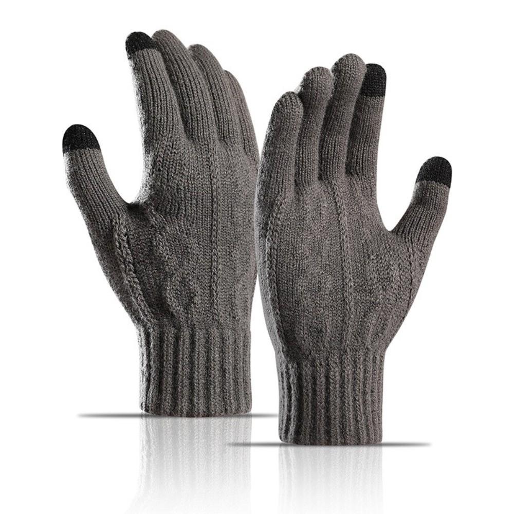 Synthetic Fabric Winter Gloves Touchscreen Compatible hermal Gloves Outdoor Activities
