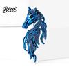 Animal-inspired Jewelry Horse Brooch Sparkling Rhinestones Inlaid Enamel Gift Pin