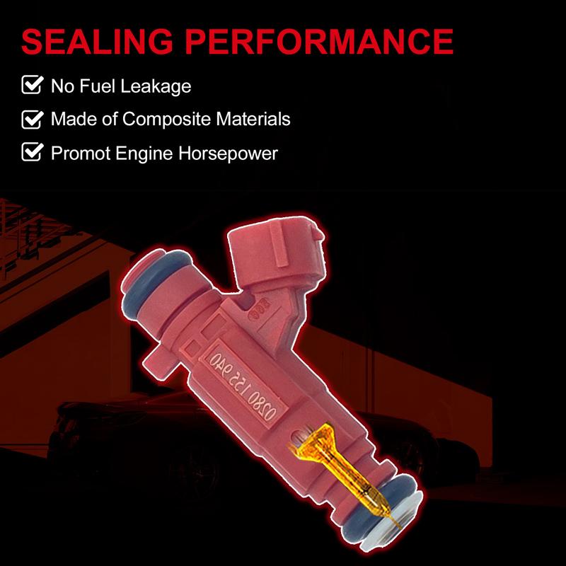 4PCS New Fuel Injectors For Nissan Almera Primera 1996-2008 166009F600 16600-9F600