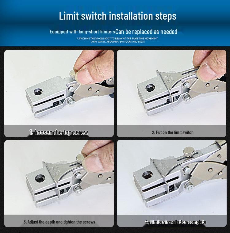 Dongxun PVC Round Hole Punch Pliers for ID, Car Wash, and Membership Cards