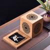 Crystal incense burner convenient for burning incense, purifying and demagnetizing sage incense burner convenient for