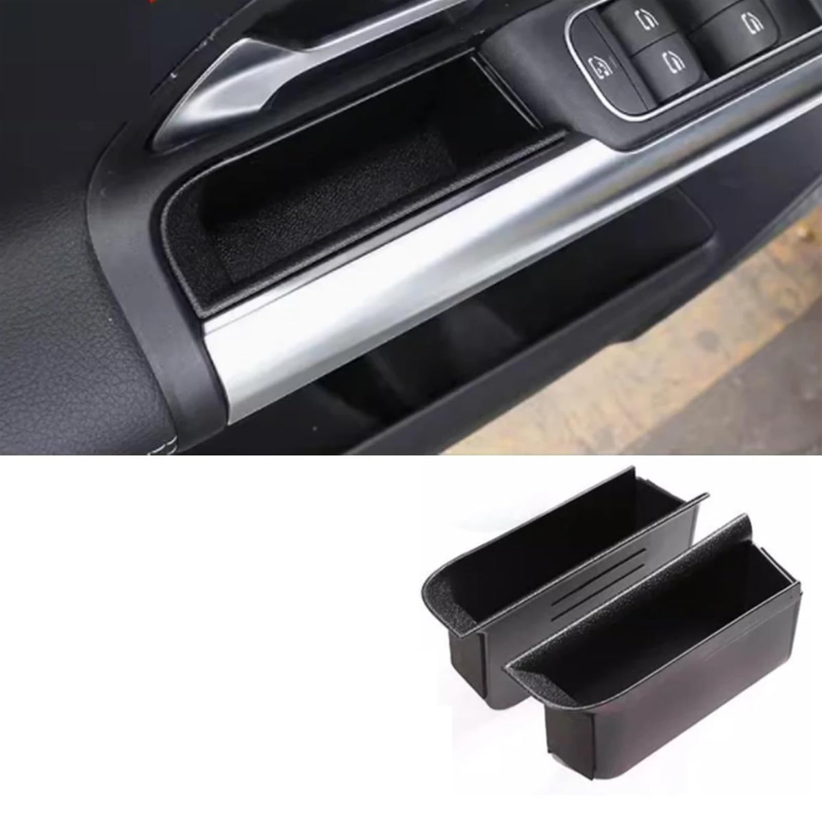 

Для HLWXMDZ B GLB GLA EQA EQB W247 X247 2020-2024 ящик для хранения дверей автомобиля внутренняя дверная ручка рамка внутренней дверной ручки (Фронт)