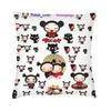 Pucca Modern Throw Pillow Cover Home Decorative Cartoon Character Cushion Case Double-Sided Printing Outdoor Cushion Pillowcases