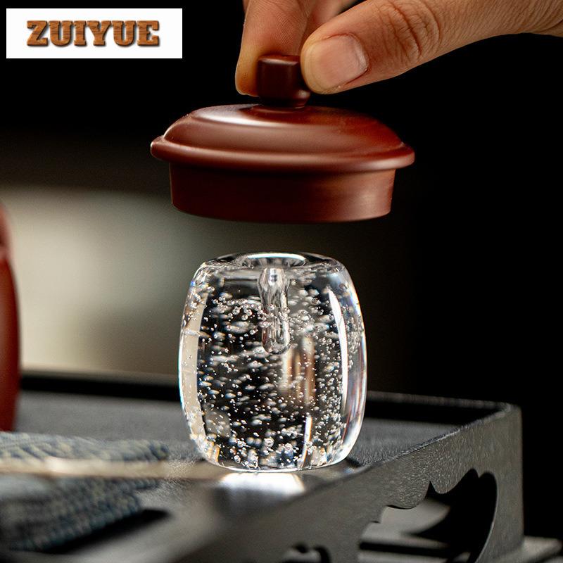 El Yapımı Kristal Cam Koku Yerleştirici Zen Tütsülük Yaratıcı Tütsü Duman Şelalesi Kokulu Aromatik Saksı Kapak Tutucu