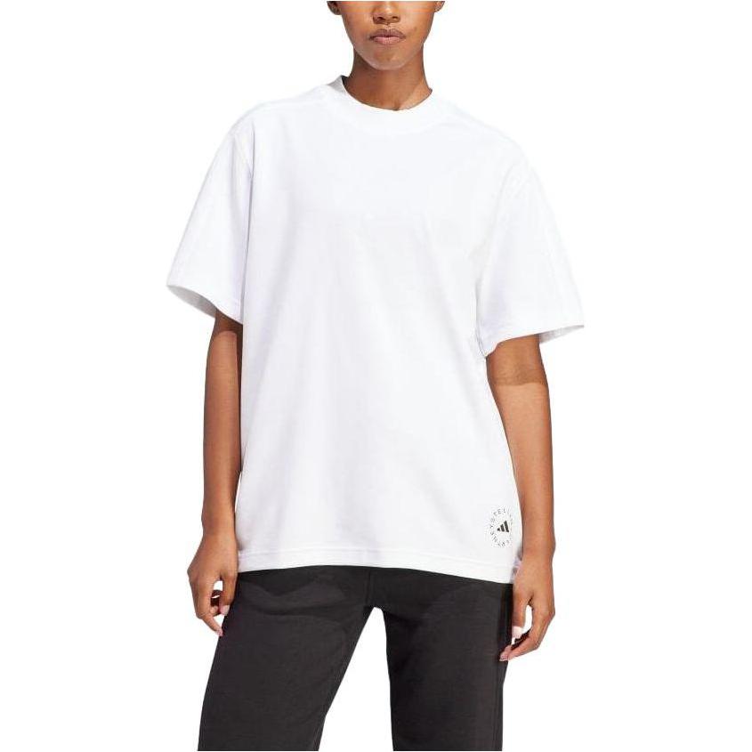 Adidas Logo Printed Crewneck T-Shirt IB6855